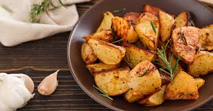 طبق بطاطا مشوي